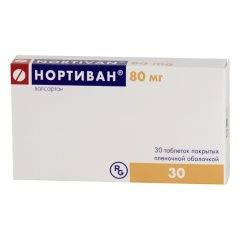 НОРТИВАН ТАБЛ. 80МГ №30
