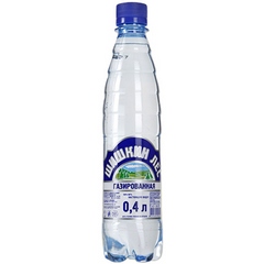 ШИШКИН ЛЕС ВОДА МИНЕРАЛЬНАЯ ГАЗИРОВАННАЯ 0,4Л