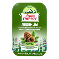 АЛЬПИЙСКАЯ КАРАМЕЛЬ ЛЕДЕНЦЫ ПИХТА 53Г ЖБ