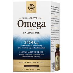 СОЛГАР ОМЕГА-КОМПЛЕКС ИЗ ДИКОГО ОКЕАНИЧЕСКОГО ЛОСОСЯ КАПС №120