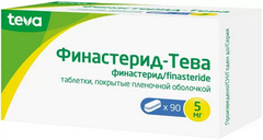 ФИНАСТЕРИД-ТЕВА ТАБ П/О 5МГ №90