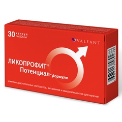 ЛИКОПРОФИТ ПОТЕНЦИАЛ-ФОРМУЛА КАПС №30