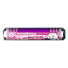 АСКОРБИНКА СО ВКУСОМ ЧЕРНАЯ СМОРОДИНА МАКС ЭНЕРДЖИ ТАБ №14