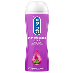 Гель-смазка Durex плэй массаж 2в1 алоэ 200 мл