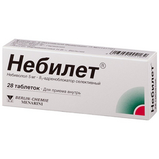НЕБИЛЕТ ТАБ 5МГ №28