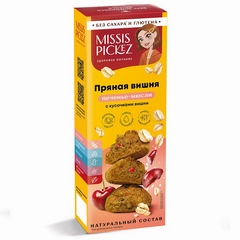 МИССИС ПИКЕЗ ПЕЧЕНЬЕ-МЮСЛИ Б/ГЛЮТЕНА ПРЯНАЯ ВИШНЯ С КУСОЧКАМИ ВИШНИ 100Г
