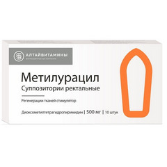 МЕТИЛУРАЦИЛ СУПП 500МГ №10