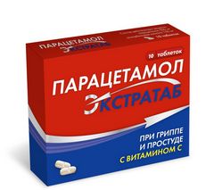 ПАРАЦЕТАМОЛ ЭКСТРАТАБ ТАБ №10