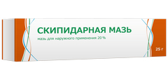 МАЗЬ СКИПИДАРНАЯ ТУБА 25Г