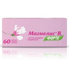 МАГНЕЛИС В6 ФОРТЕ ТАБ №60