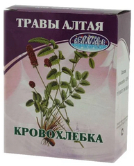 КРОВОХЛЕБКА ЛЕКАРСТВЕННАЯ КОРНЕВИЩЕ И КОРНИ 50Г Ч/Н