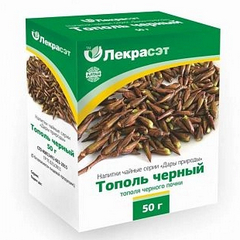 ТОПОЛЬ ЧЕРНЫЙ ПОЧКИ 50Г Ч/Н