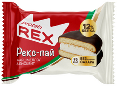 ПРОТЕИН РЕКС РЕКС-ПАЙ ПЕЧЕНЬЕ ПРОТЕИНОВОЕ МАРШМЕЛЛОУ И БИСКВИТ ВАНИЛЬ 30Г