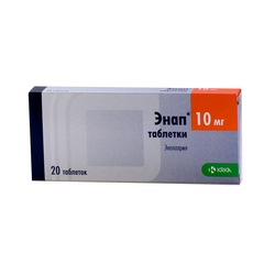 ЭНАП ТАБ 10МГ №20