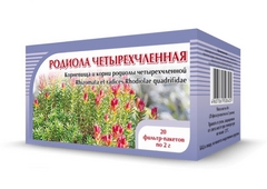КРАСНАЯ ЩЕТКА (РОДИОЛА ЧЕТЫРЕХЧЛЕННАЯ) КОРНИ Ф/П №20