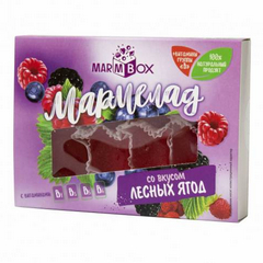 МАРМЕЛАД МАРМБОКС С ВИТАМИНАМИ ЖЕЛЕЙНЫЙ ФОРМОВОЙ СО ВКУСОМ ЛЕСНЫХ ЯГОД 170Г