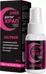 Доктор храп экс шалфей, спрей 60 мл