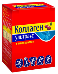 КОЛЛАГЕН УЛЬТРА+С+ГЛЮКОЗАМИН ПАК 8Г №7 ВИШНЯ