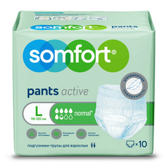 СОМФОРТ ТРУСЫ ПАНТС АКТИВ НОРМАЛ L №10