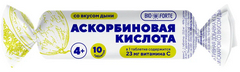 АСКОРБИНОВАЯ КИСЛОТА С САХАРОМ СОЛНЫШКО ТАБ №10 ДЫНЯ