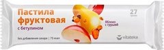 ПАСТИЛА ВИТАТЕКА 27Г ЯБЛОКО/ГРУША