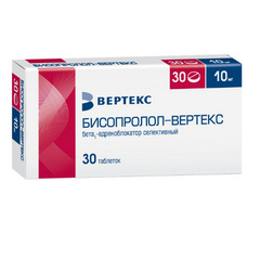 БИСОПРОЛОЛ ТАБ 10МГ №30