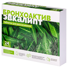 ЭВКАЛИПТ БРОНХОАКТИВ ВИТАМИР ТАБ Д/РАССАСЫВАНИЯ №24