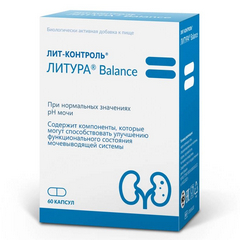 ЛИТ-КОНТРОЛЬ ЛИТУРА BALANCE КАПС 692МГ №60