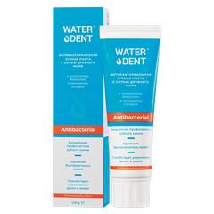 ВОТЕРДЕНТ З/ПАСТА АНТИБАКТЕРИАЛЬНАЯ С СОЛЬЮ ДРЕВНЕГО МОРЯ 100Г