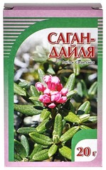 САГАН-ДАЙЛЯ (РОДОДЕНДРОН АДАМСА) ЛИСТЬЯ 20Г Ч/Н