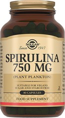 СОЛГАР СПИРУЛИНА КАПС №80