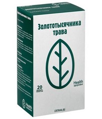 ЗОЛОТОТЫСЯЧНИК ТРАВА Ф/П 1,5Г №20 ЛП купить за 167 руб. - интернет ...