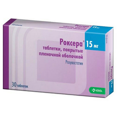 РОКСЕРА ТАБ 15МГ №30