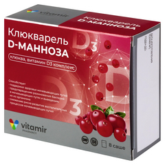 КЛЮКВАРЕЛЬ Д-МАННОЗА, КЛЮКВА, Д3 КОМПЛЕКС ПОР САШЕ №8