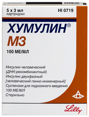 ХУМУЛИН М3 КАРТРИДЖ 100МЕ/МЛ 3МЛ №5