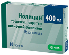 НОЛИЦИН ТАБ 400МГ №10