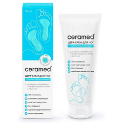 ЦЕРАМЕД ЦЕРА-КРЕМ Д/НОГ ТРОЙНОГО ДЕЙСТВИЯ УЛЬТРАУВЛАЖНЯЮЩИЙ 75МЛ