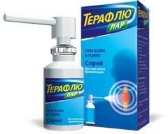 ТЕРАФЛЮ ЛАР СПРЕЙ Д/ГОРЛА 30МЛ