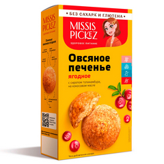МИССИС ПИКЕЗ ПЕЧЕНЬЕ Б/ГЛЮТЕНА ОВСЯНОЕ ЯГОДНОЕ 100Г