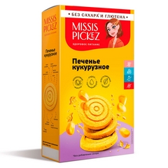 МИССИС ПИКЕЗ ПЕЧЕНЬЕ Б/ГЛЮТЕНА ПЕСОЧНОЕ КУКУРУЗНОЕ 100Г