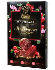 МАРМЕЛАД МАРМЕЛАДНАЯ СКАЗКА ЖЕЛЕЙНЫЙ ФОРМОВОЙ КЛЮКВЕННОЕ ТРИО 170Г