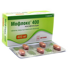 МОФЛОКС ТАБ 400МГ №5