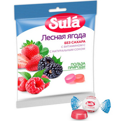 ЗУЛА ЛЕДЕНЦЫ ЛЕСНАЯ ЯГОДА 60Г