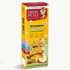 МИССИС ПИКЕЗ ПЕЧЕНЬЕ-МЮСЛИ Б/ГЛЮТЕНА ШТРУДЕЛЬ С ЯБЛОКОМ И КОРИЦЕЙ 100Г