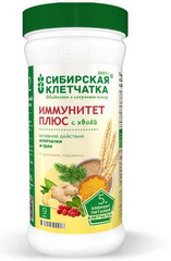 КЛЕТЧАТКА СИБИРСКАЯ ИММУНИТЕТ ПЛЮС С ХВОЕЙ 300Г