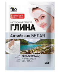 ГЛИНА БЕЛАЯ АЛТАЙСКАЯ УВЛАЖНЯЮЩАЯ 75Г