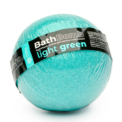 ШАРИК Д/ВАННЫ БУРЛЯЩИЙ С ШИММЕРОМ LIGHT GREEN 120Г