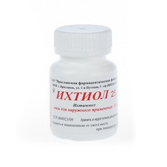 ИХТИОЛ МАЗЬ 10% 25Г