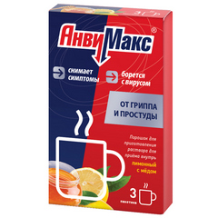 АНВИМАКС ЛИМОН И МЕД ПАК №3