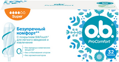 ТАМПОНЫ ОБИ ПРОКОМФОРТ СУПЕР №32
